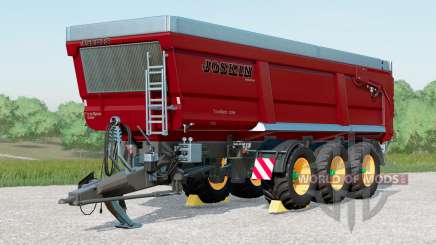 Joskin Trans-Space 8000-27TRC150〡tires configurations pour Farming Simulator 2017
