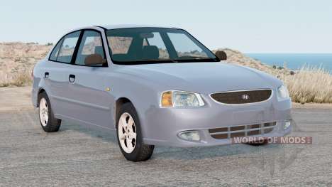Hyundai Accent Sedan 2004 für BeamNG Drive