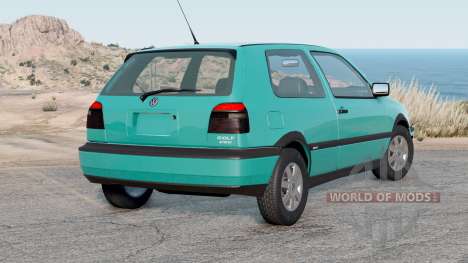 Volkswagen Golf VR6 3-door (Typ 1H) 1995 pour BeamNG Drive