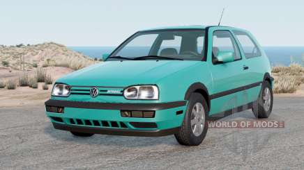 Volkswagen Golf VR6 3-door (Typ 1H) 1995 pour BeamNG Drive