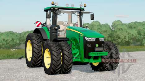 John Deere série 8R〡 roues sélectionnables pour Farming Simulator 2017