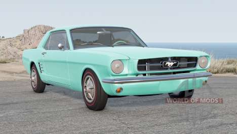 Ford Mustang Hardtop 1966 für BeamNG Drive