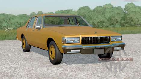 Chevrolet Caprice Classic〡tadded version police pour Farming Simulator 2017