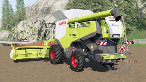 Claas Lexioᵰ 700 pour Farming Simulator 2017