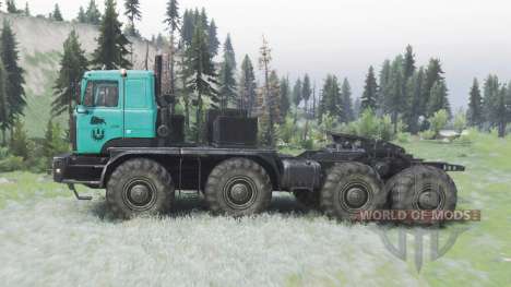 MZKT-7429 8x8 pour Spin Tires