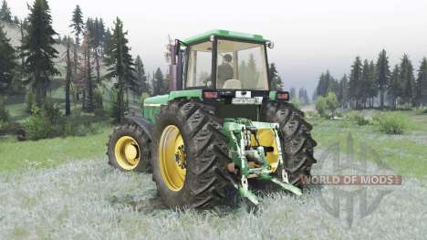 Jean Deere 4755 pour Spin Tires