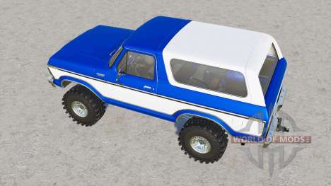 Ford Bronco Custom Wagon (U150) 1978 für Farming Simulator 2017