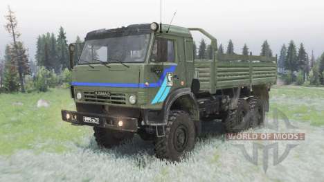 KamAZ-5350 Mustang pour Spin Tires
