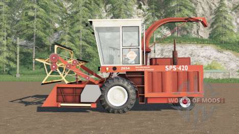 SPS-420 Feldhäcksler für Farming Simulator 2017