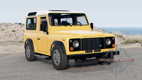 Land Rover Defender 90 Station Wagon 1990 pour BeamNG Drive