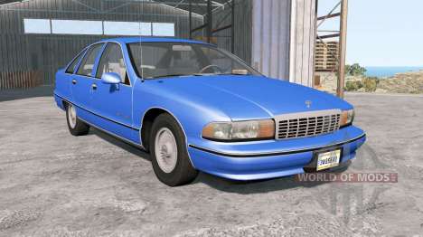 Chevrolet Caprice Classic 19୨1 pour BeamNG Drive
