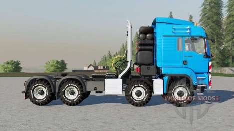 MAN TGS 8x8 Camion Tracteur pour Farming Simulator 2017
