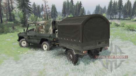 Mercedes-Benz 240 GD Wolf (Br.462) pour Spin Tires