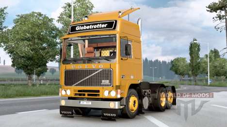 Volvo F12 Intercooler 6x2 tracteur Globetrotter pour Euro Truck Simulator 2
