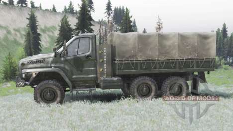 Ural-4320 Suivant 6x6 pour Spin Tires