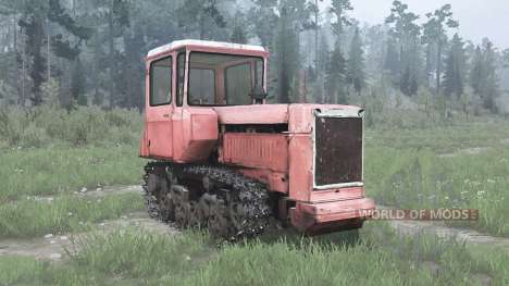 Tracteur sur chenilles DT-75 pour Spintires MudRunner