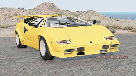 Lamborghini Countach LP5000 S QV 1985 v2.0 pour BeamNG Drive
