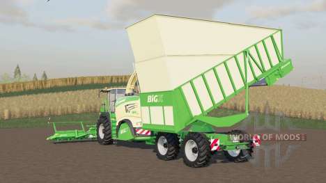 Krone BiG X 1180 Fracht für Farming Simulator 2017