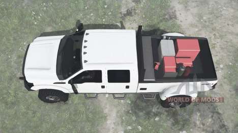 Ford F-350 Super Duty King Ranch Cabine d’équipa pour Spintires MudRunner