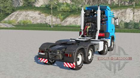 MAN TGS 8x8 Camion Tracteur pour Farming Simulator 2017