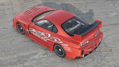 Chargespeed Supra Super GT Style Wide Body Kit für BeamNG Drive