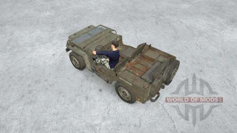 Willys MB 1942 pour Spintires MudRunner