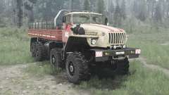 Ural-6614 8x8 für MudRunner