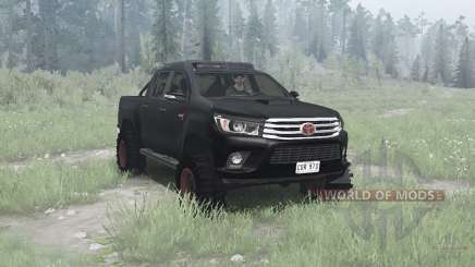 Toyota Hilux 4x4 Double Cabine 2015 pour MudRunner