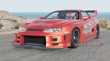 Kit carrosserie large Chargespeed Supra Super GT Style (JZA80) 1993 pour BeamNG Drive
