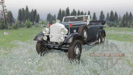 Mercedes-Benz G4 (W31) 1938 pour Spin Tires