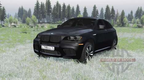 BMW X6 M (Е71) 2009 pour Spin Tires