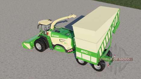 Krone BiG X 1180 Fracht für Farming Simulator 2017