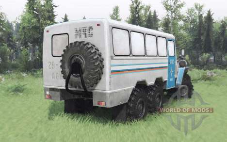Ural-4320-10 6x6 für Spin Tires