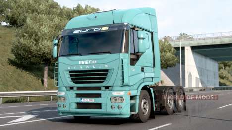 Iveco Stralis Active Space 6x2 Tracteur 2002 pour Euro Truck Simulator 2