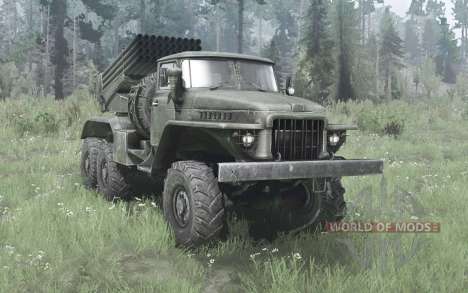Ural-375D BM-21 für Spintires MudRunner