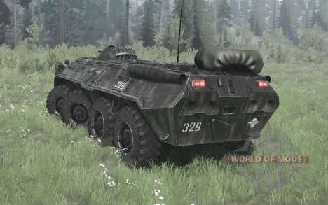 Transporteur blindé BTR-80 pour Spintires MudRunner