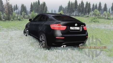 BMW X6 M (Е71) 2009 pour Spin Tires