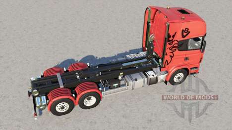Scania R730 Hooklift Cabine Topline pour Farming Simulator 2017