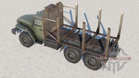 Camion à grumes courtes Ural-4320 pour Farming Simulator 2017