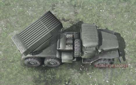 Ural-375D BM-21 pour Spintires MudRunner