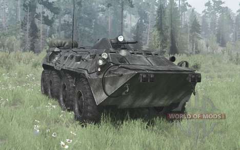 BTR-80 gepanzerter Transporter für Spintires MudRunner