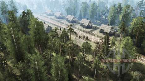 Carte Peritna pour Spintires MudRunner