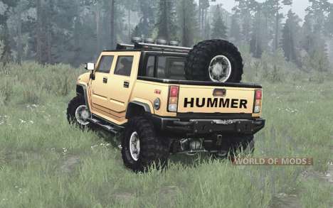 Hummer H2 SUT 2006 für Spintires MudRunner