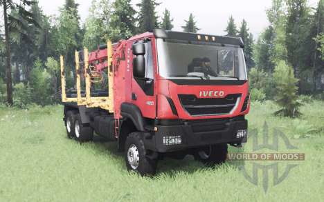 Iveco Trakker AD380T42W 2013 pour Spin Tires