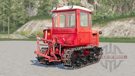 Tracteur à chenilles DT-75M pour Farming Simulator 2017