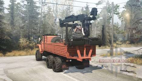 Ural-4320-41 6x6 für Spintires MudRunner
