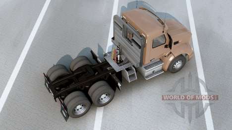 Peterbilt 579 Day Cab Tractor Truck v1.2 pour Euro Truck Simulator 2