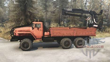 Ural-4320-41 6x6 für Spintires MudRunner