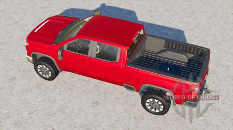Chevrolet Silverado 2500 HD Doppelkabine 2020 für Farming Simulator 2017