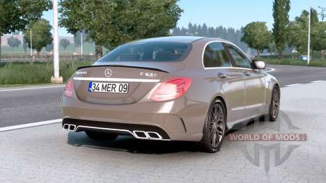 Mercedes-AMG C 63 S (W205) 2014 pour Euro Truck Simulator 2